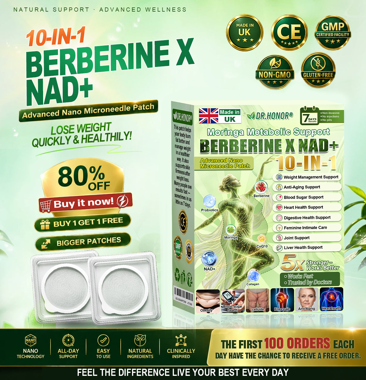 𝑶𝒇𝒇𝒊𝒄𝒊𝒂𝒍 𝑺𝒕𝒐𝒓𝒆  |𝐃𝐑.𝐇𝐎𝐍𝐎𝐑® 𝗠𝗼𝗿𝗶𝗻𝗴𝗮 · 𝗕𝗲𝗿𝗯𝗲𝗿𝗶𝗻𝗲 × 𝗡𝗔𝗗+ 𝟏𝟎-𝐢𝐧-𝟏 𝐀𝐝𝐯𝐚𝐧𝐜𝐞𝐝 𝐍𝐚𝐧𝐨 𝐌𝐢𝐜𝐫𝐨𝐧𝐞𝐞𝐝𝐥𝐞 𝐏𝐚𝐭𝐜𝐡  🇺🇸 (𝐉𝐮𝐬𝐭 𝐨𝐧𝐜𝐞 𝐚 𝐝𝐚𝐲, 𝐯𝐢𝐬𝐢𝐛𝐥𝐞 𝐜𝐡𝐚𝐧𝐠𝐞𝐬 𝐢𝐧 𝟕 𝐝𝐚𝐲𝐬）𝘽𝙚𝙧𝙗𝙚𝙧𝙞𝙣𝙚 + 𝙈𝙤𝙧𝙞𝙣𝙜𝙖 𝙁𝙤𝙧𝙢𝙪𝙡𝙖 ✅ 𝐅𝐨𝐫 𝐨𝐛𝐞𝐬𝐢𝐭𝐲, 𝗟𝗼𝗼𝘀𝗲 𝘀𝗸𝗶𝗻,𝐝𝐢𝐚𝐛𝐞𝐭𝐞𝐬, 𝐬𝐥𝐞𝐞𝐩 𝐚𝐩𝐧𝐞𝐚, 𝐣𝐨𝐢𝐧𝐭 𝐢𝐬𝐬𝐮𝐞𝐬, 𝐚𝐧𝐝 𝐦𝐨𝐫𝐞💯💯
